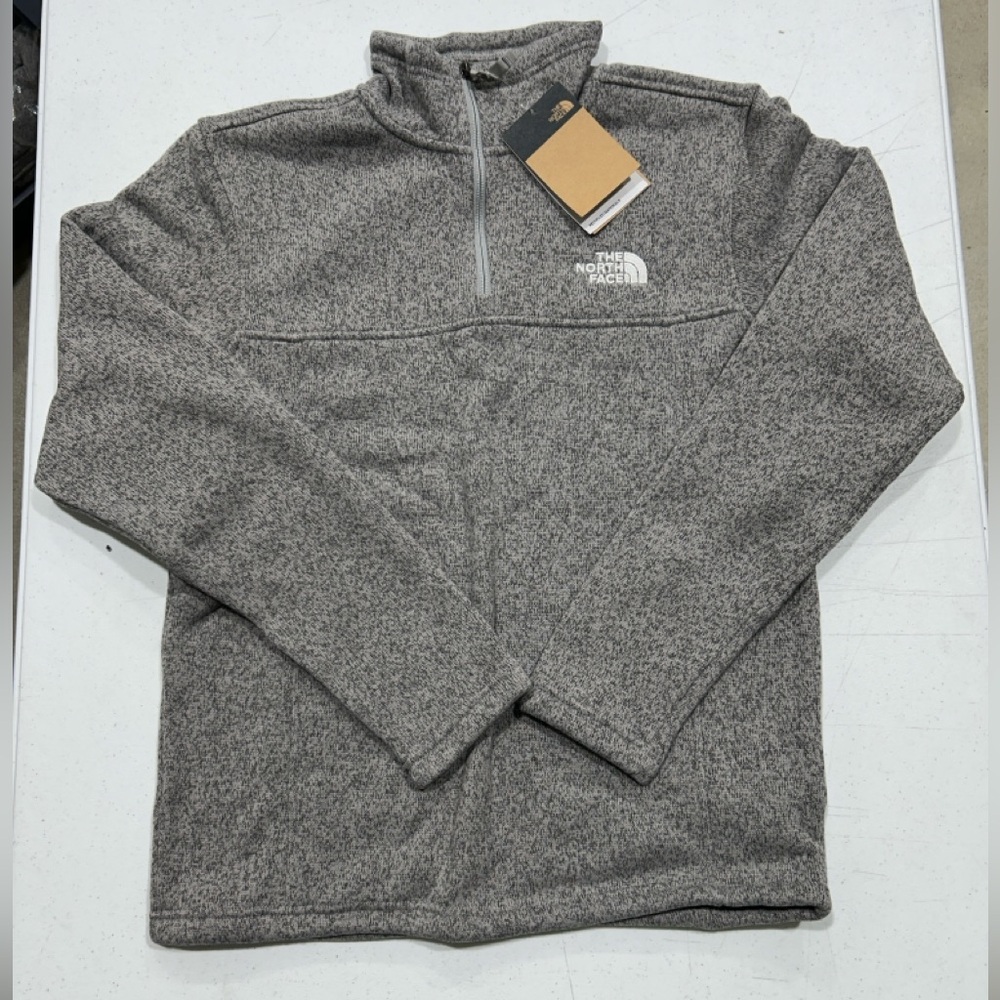 The North Face Men's Tsillan 1/4 Zip Jacket - Meld Grey Heather